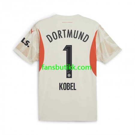 Fotballdrakt Borussia Dortmund Gregor Kobel 1 Keeper Hjemmetrøye 2024-2025 Kortermet